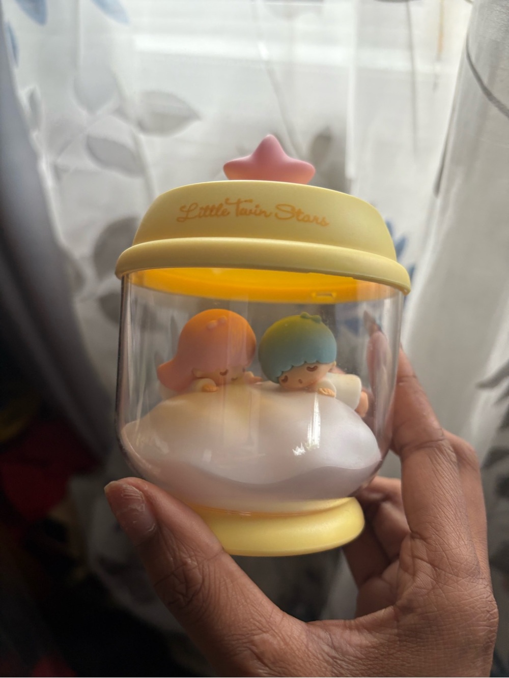 2/$25🏴‍☠️ Sanrio Little Twin Stars Yellow & Pink rechargeable Nightlight